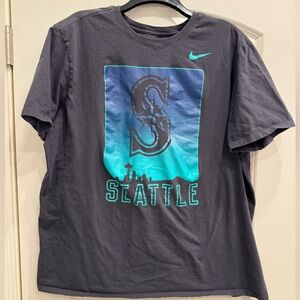 Nike MLB Seattle Mariners Short Sleeve Shirt Mens Size XXL